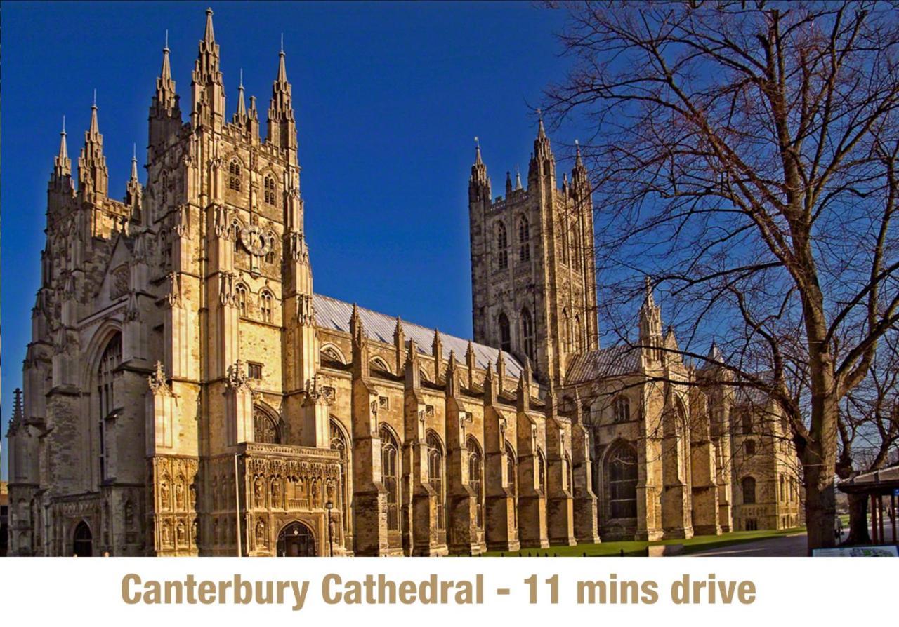 Canterbury Romantic Modern Home Goodnestone  エクステリア 写真